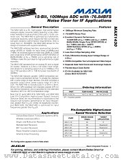 MAX1430ETN datasheet pdf MAXIM - Dallas Semiconductor