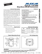 MAX1557ETB datasheet pdf MAXIM - Dallas Semiconductor