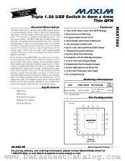 MAX1564ETE datasheet pdf MAXIM - Dallas Semiconductor