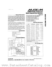 MX7581JN datasheet pdf MAXIM - Dallas Semiconductor