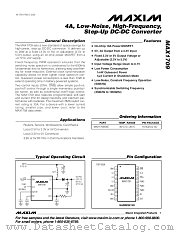 MAX1708ESE datasheet pdf MAXIM - Dallas Semiconductor