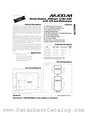 MAX176BC_D datasheet pdf MAXIM - Dallas Semiconductor