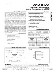MAX1792EUA datasheet pdf MAXIM - Dallas Semiconductor
