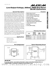 MAX1928EUB15-T datasheet pdf MAXIM - Dallas Semiconductor
