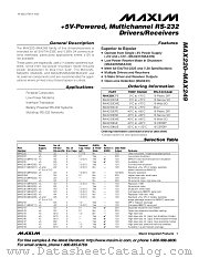 MAX237C_D datasheet pdf MAXIM - Dallas Semiconductor