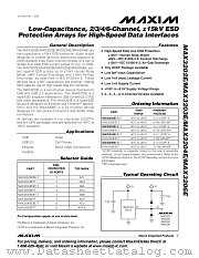 MAX3206EETT datasheet pdf MAXIM - Dallas Semiconductor