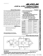MAX3264D datasheet pdf MAXIM - Dallas Semiconductor