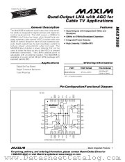 MAX3558CGI datasheet pdf MAXIM - Dallas Semiconductor