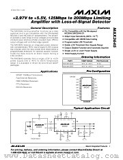 MAX3645ESE datasheet pdf MAXIM - Dallas Semiconductor