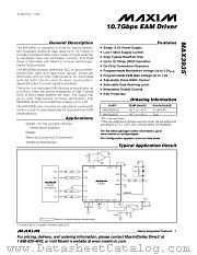 MAX3935E datasheet pdf MAXIM - Dallas Semiconductor