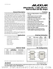 MAX4294ESD datasheet pdf MAXIM - Dallas Semiconductor