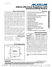 MAX4837EUT28BD4-T datasheet pdf MAXIM - Dallas Semiconductor