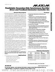 MAX5059AUI datasheet pdf MAXIM - Dallas Semiconductor