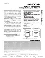 MAX5443ACUA datasheet pdf MAXIM - Dallas Semiconductor
