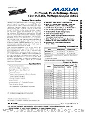 MAX5583EUP datasheet pdf MAXIM - Dallas Semiconductor