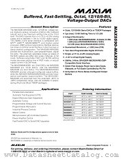 MAX5595EUG datasheet pdf MAXIM - Dallas Semiconductor