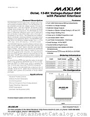 MAX5839BCMN datasheet pdf MAXIM - Dallas Semiconductor
