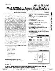 MAX6329WPUT-T datasheet pdf MAXIM - Dallas Semiconductor