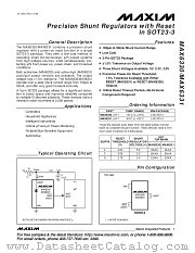 MAX6331LUR-T datasheet pdf MAXIM - Dallas Semiconductor