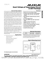 MAX6339CUT-T datasheet pdf MAXIM - Dallas Semiconductor
