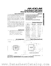 MAX641AEJA datasheet pdf MAXIM - Dallas Semiconductor