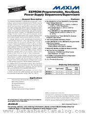 MAX6874ETJ datasheet pdf MAXIM - Dallas Semiconductor