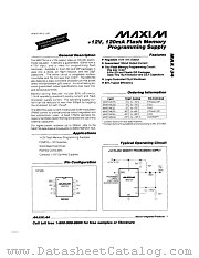 MAX734ESA datasheet pdf MAXIM - Dallas Semiconductor