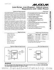 MAX8878UK28-T datasheet pdf MAXIM - Dallas Semiconductor