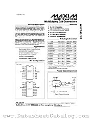 MX7531JN datasheet pdf MAXIM - Dallas Semiconductor