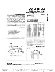 MX7533BQ datasheet pdf MAXIM - Dallas Semiconductor