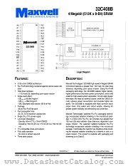 32C408BRPFS20 datasheet pdf Maxwell Technologies