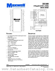 33C408RTFI25 datasheet pdf Maxwell Technologies