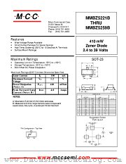 MMBZ5222B datasheet pdf MCC
