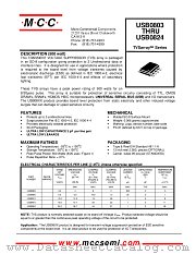 USB0812 datasheet pdf MCC