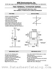 3T260A datasheet pdf MDE Semiconductor