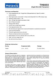 TH8055JDC datasheet pdf Melexis