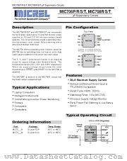 MIC708SM datasheet pdf Micrel Semiconductor