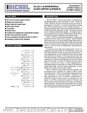 SY10E111AE datasheet pdf Micrel Semiconductor