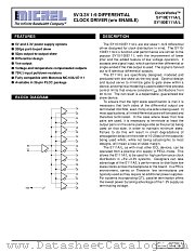 SY100E111L datasheet pdf Micrel Semiconductor