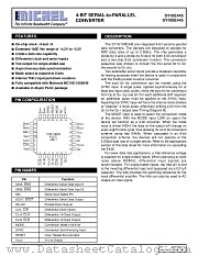SY10E445 datasheet pdf Micrel Semiconductor