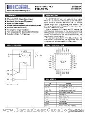 SY100H607 datasheet pdf Micrel Semiconductor
