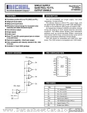 SY100H842 datasheet pdf Micrel Semiconductor