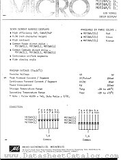 MS136CL datasheet pdf Micro Electronics