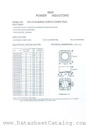 SPC-0703-101 datasheet pdf Micro Electronics