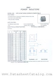 SPC-0704P-560 datasheet pdf Micro Electronics