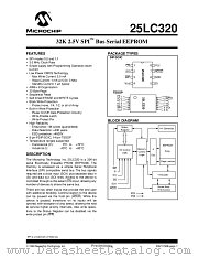 25LC320-I_ST datasheet pdf Microchip