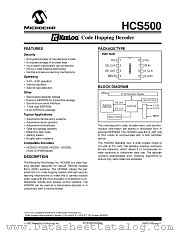 HCS500-_SM datasheet pdf Microchip