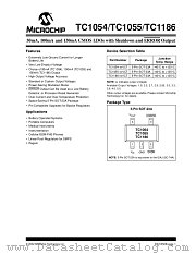 TC1186-4.0VCT datasheet pdf Microchip