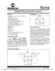 TC115331ECTTR datasheet pdf Microchip