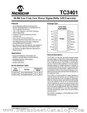 TC3401VQRTR datasheet pdf Microchip